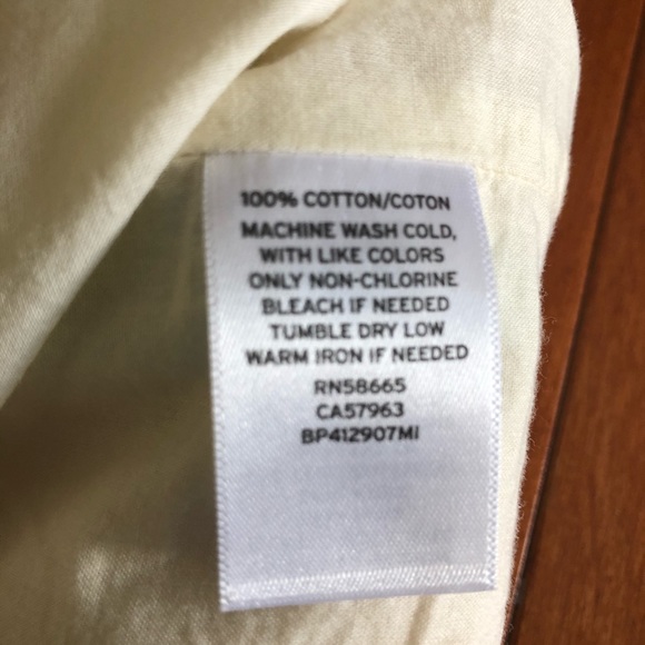 NWT 👗BP Button Front Stripe V Neck Dress Size M - Picture 6 of 16